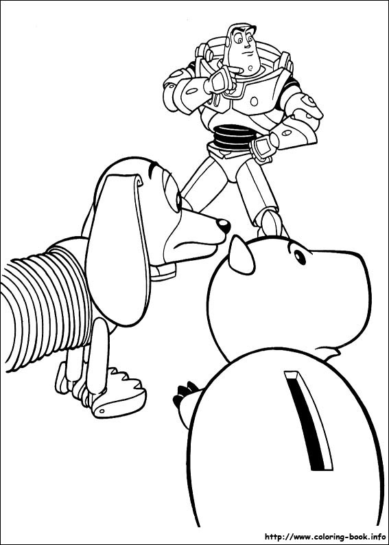 Toy Story coloring picture